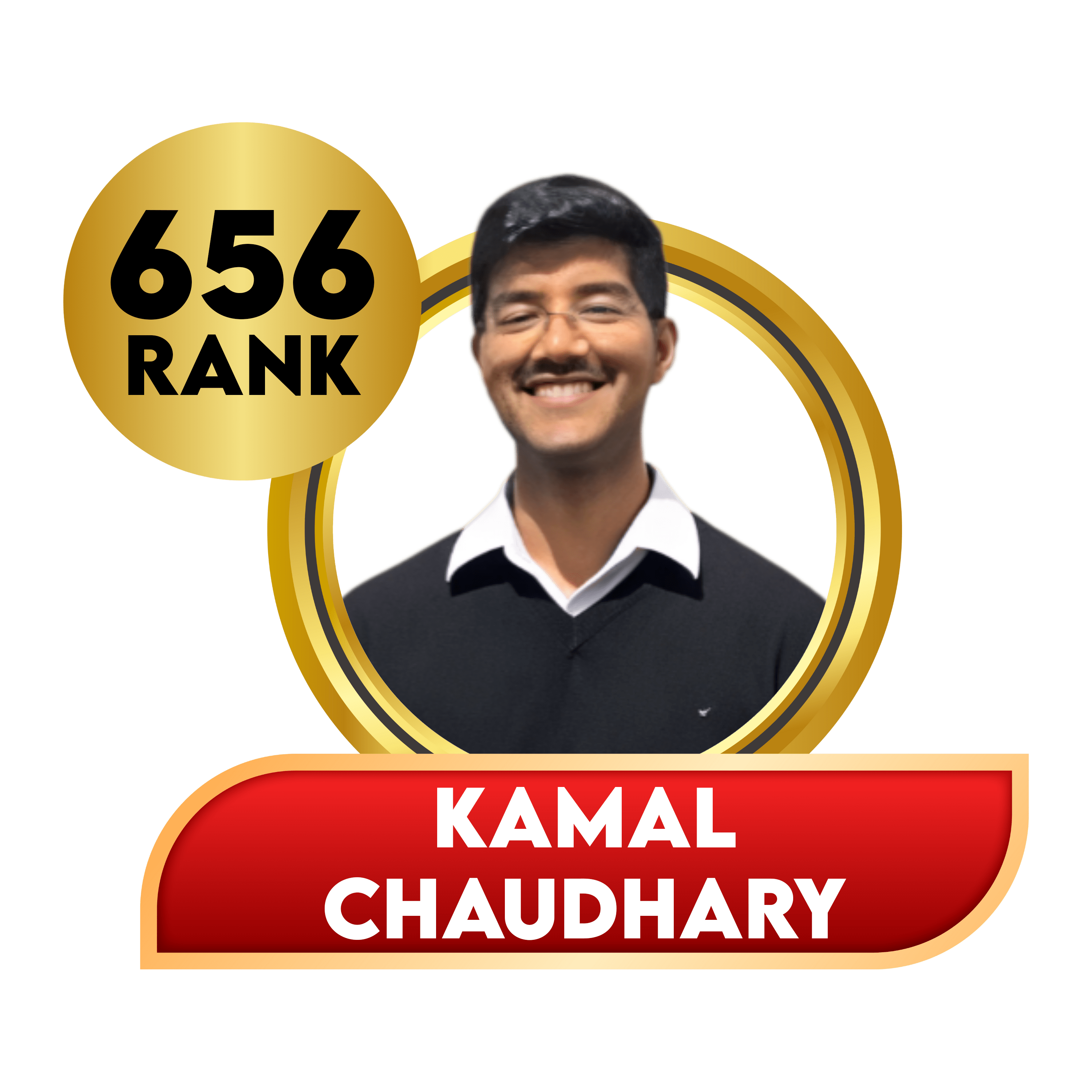 Kamal Choudhary CBL UPSC Student All India Rank 656